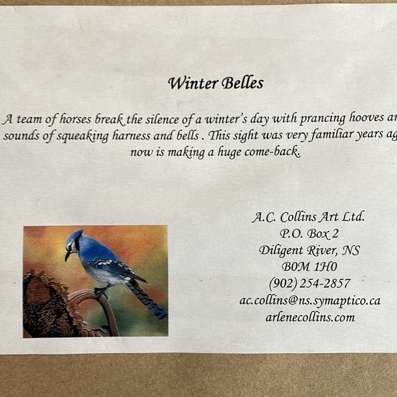 Framed Horse Print by a Canadian Artist - Picture 6 of 10